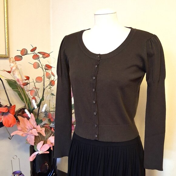 NWOT Woman's soya concept Gray Cardigan Knitwear Lightweight Ladies Sweater - Picture 4 of 8